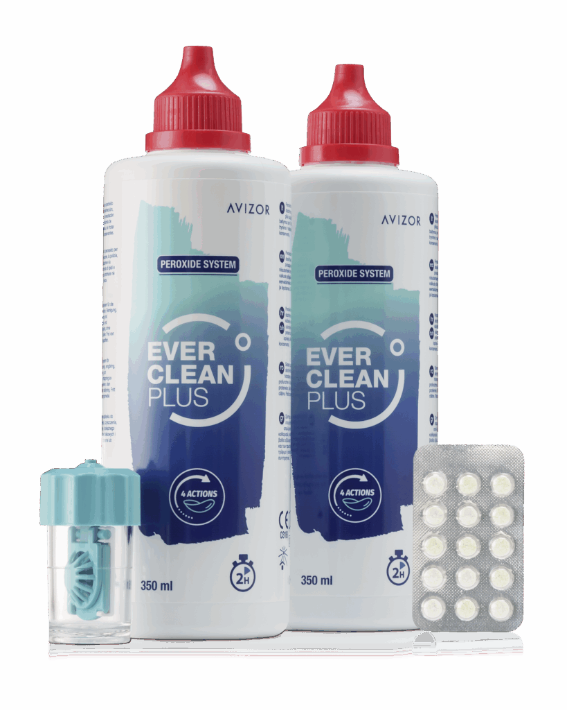 Avizor Ever Clean Plus peroxide desinfectiesysteem met enzymtabletten ...