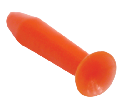 Contactlenszuiger voor het verwijderen van contactlenzen uit het oog. Oranje met flat top. (900210001)